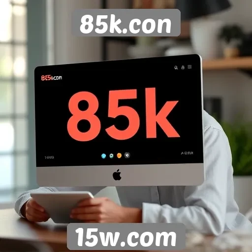 Tendências de crescimento do site 85k.con