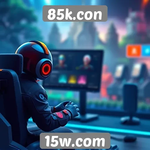 Funcionalidades inovadoras do site 85k.con para gamers
