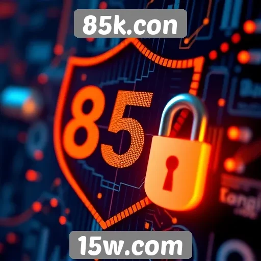 Plataforma 85k.con investe em segurança digital