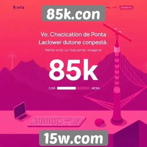 Integração de tecnologia no site 85k.con